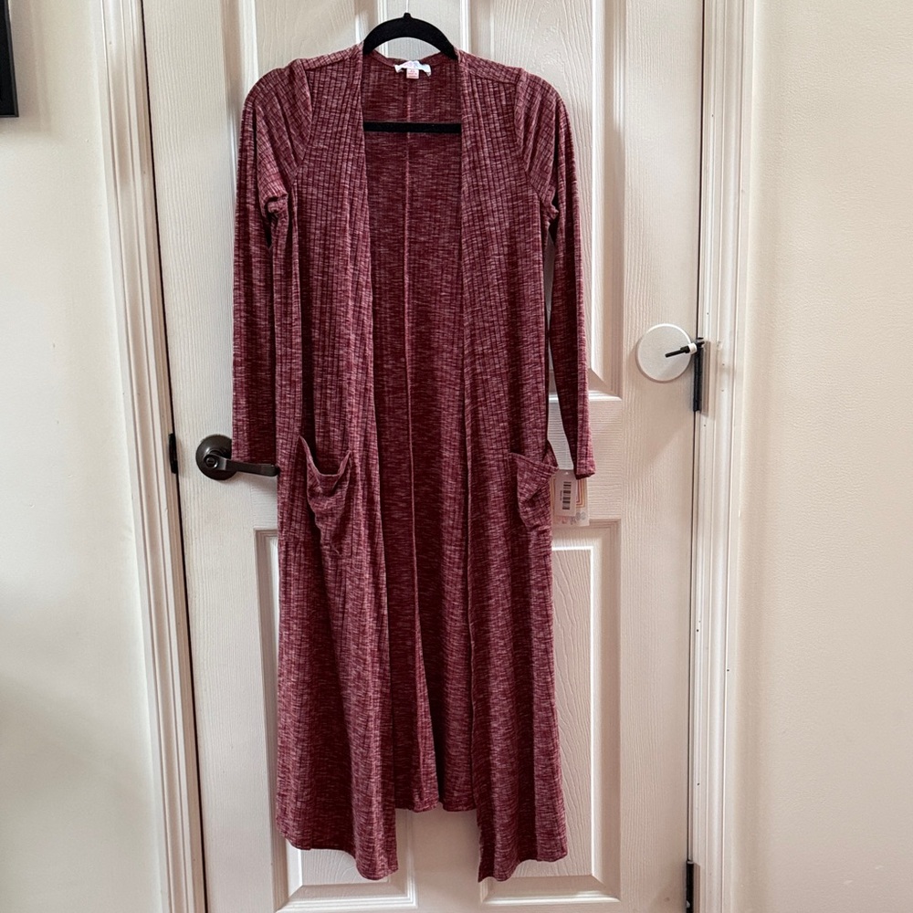 LuLaRoe Long Sarah Cardigan, NWT